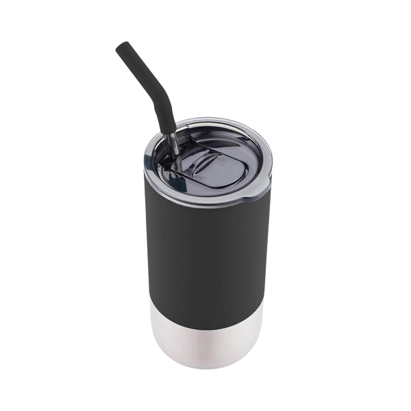 Aiwa – Stainless Steel Tumbler with Metal Straw preview