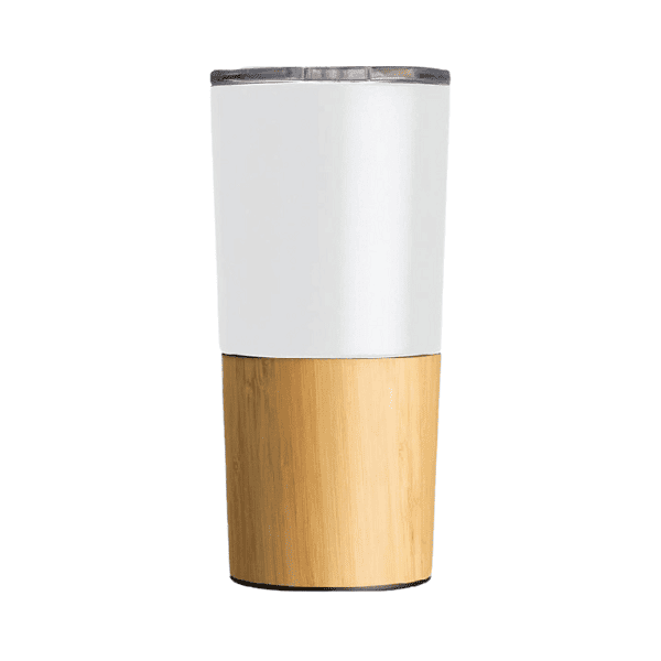 Kilpi – Stainless Steel Tumbler with Bamboo Base preview