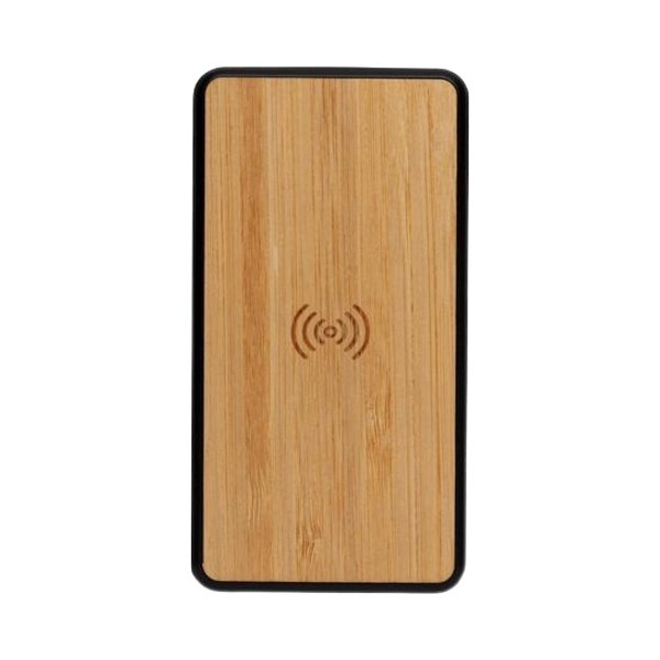 Favaro – Recycled 10,000 mAh Wireless Bamboo Powerbank